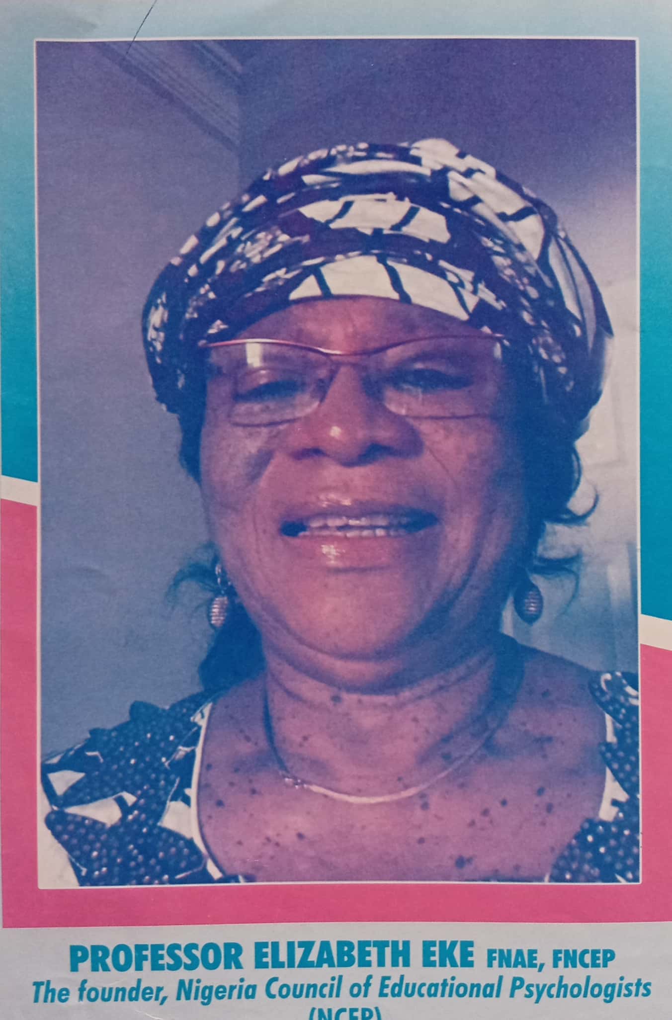 Professor Elizabeth Ekeh (FNAE, FNCEP)